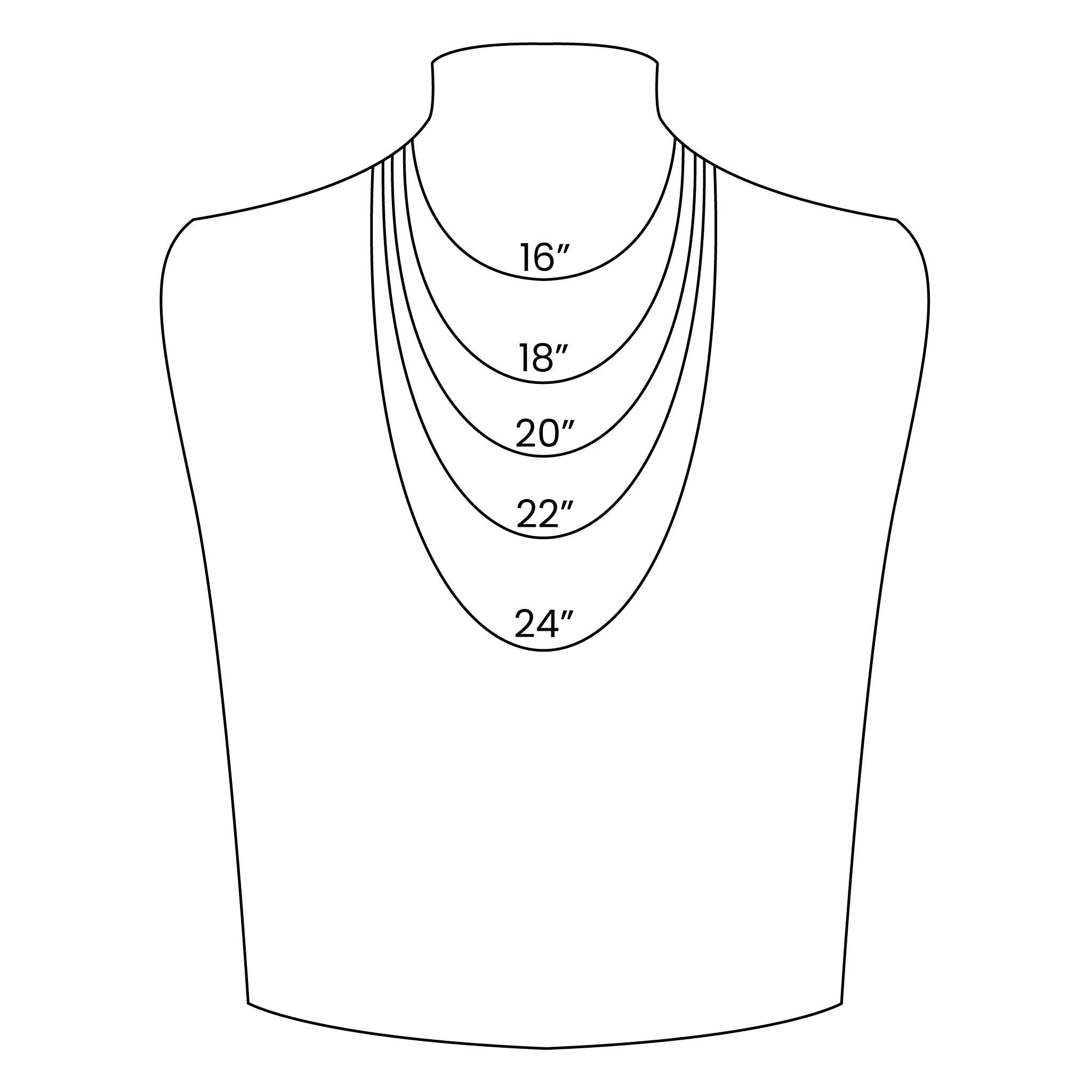 18K Gold PVD Stainless Steel PVD Coated Loop/Cable Chain Necklace / CHN3011