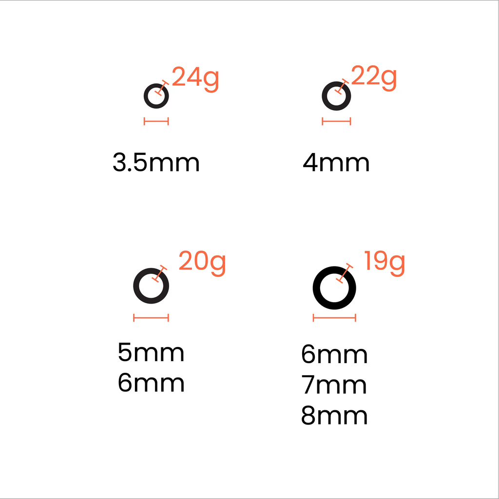 100 Pack 18K Gold PVD Stainless Steel Saw Cut Jump Rings / ENC0002